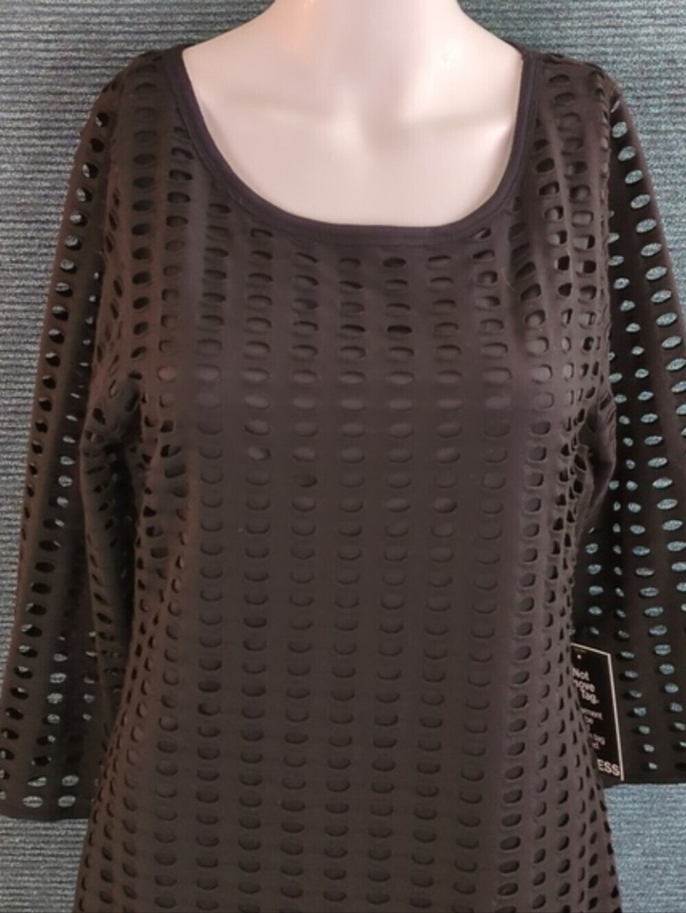 Express Cut Out "Fishnet" Dress - Picture 4 of 17
